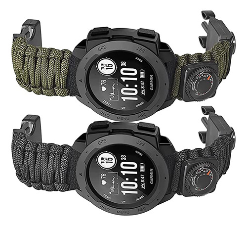 Correa De Reloj Para Garmin Instinct, Cuerda Supervivencia