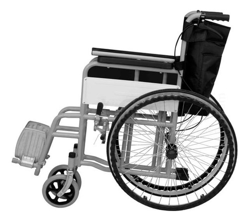 Imagen 3 de 7 de Silla De Ruedas Plegable Garantía 1 Año Calidad En Oferta