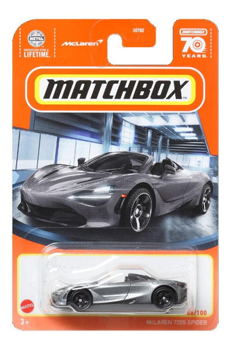 Matchbox Basics Mclaren 720s Spider - Mattel
