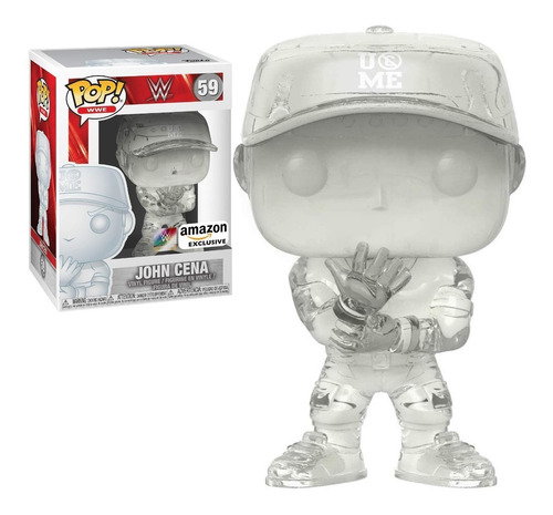 John Cena -59- Wwe Funko Amazon Exclusive Original Impecable