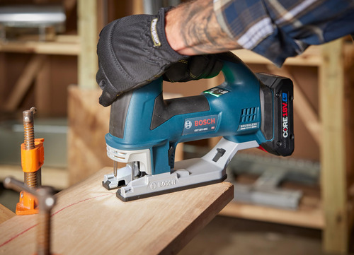Sierra Caladora Bosch Gst18v-60cn De 18 V Conectada Sin Esco