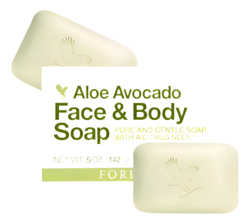 Sabonete Aloe Abacate Forever Avocado-face Body Soap Barra