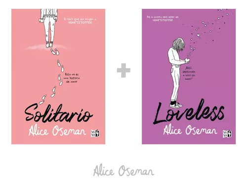 Pack (2) Solitario + Loveless, Alice Oseman