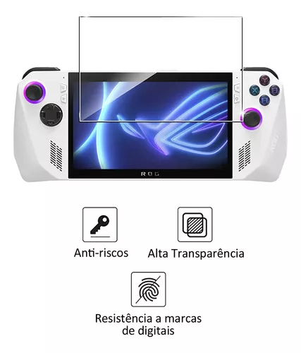 Kit Estojo Premium + Película P/ Console Portátil Rog Ally