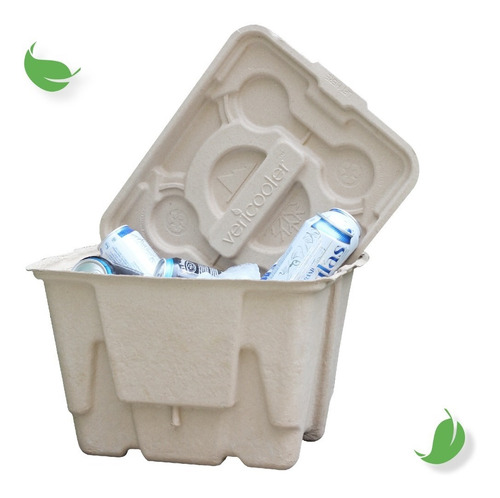 Imagen 1 de 6 de Hielera Ecológica. Reusable Y 100% Reciclable.