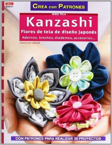 Kanzashi : Flores De Tela De Diseño Japonés&-.