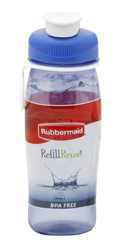 Botella De Plástico Rubbermaid Caramañola De 590ml Febo