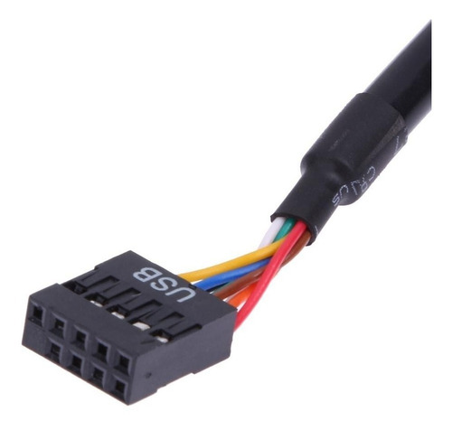 Imagem 3 de 8 de Cabo Adaptador Usb 3.0 19 Pinos M Para Usb 2.0 De 9 Pinos F