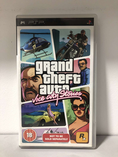Grand Theft Auto Vice City Stories Com Mapa Europeu Psp