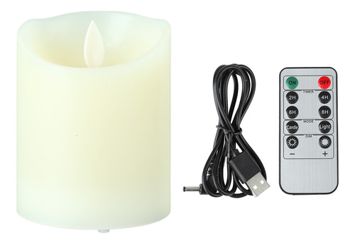 Velas Sin Llama, Electrónicas, Recargables, Para Té, Led