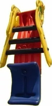 Imagen 7 de 10 de Tobogan Elefantito Rodacross 3 Escalones Plegable 92cm Alto