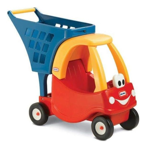 Carrito De La Compra Rojo/amarillo Little Tikes