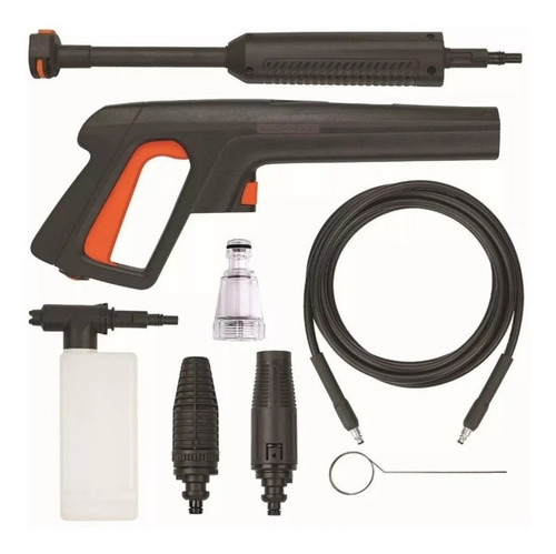 Hidrolavadora Black And Decker 2000w 140 Bar C/ruedas Bw20