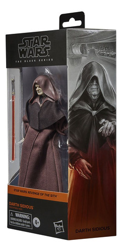 Figura Star Wars Black Series Darth Sidious Revenge Of Sith