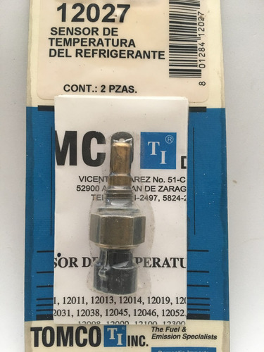 Sensor De Temperatura Del Refrigerante (cts) Codigo No. 1202