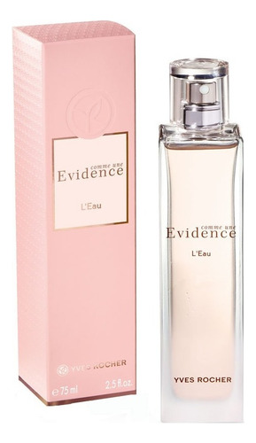 Perfume Comme Une Evidence L'eau Yves Rocher Dama 75ml Edt