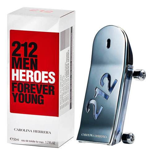 Perfume 212 Heroes Forever Young Carolina Herrera. Original.