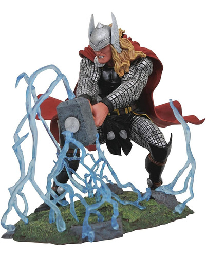 Diamond Select Toys Marvel Gallery, Figura De Pvc De Thor, M