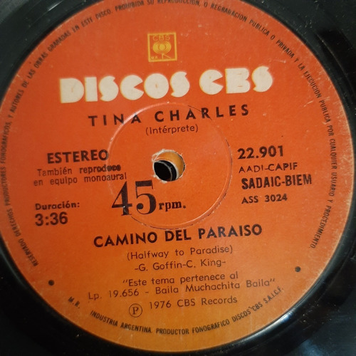 Simple Tina Charles Discos Cbs C17