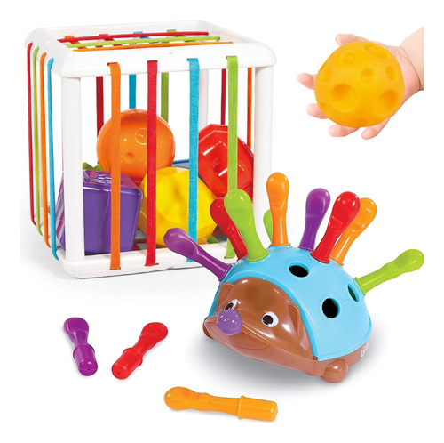 Juguetes Sensoriales Para Niños, Clasificador De Formas Y
