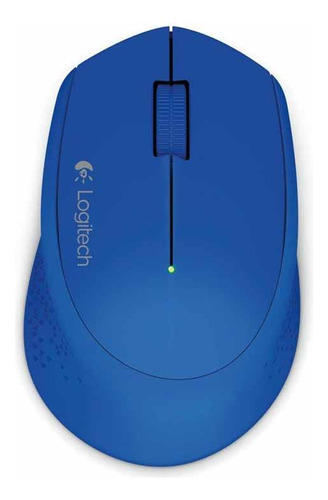 Mouse Inalambrico Logitech M280 Azul 1000 Dpi 3 Botones