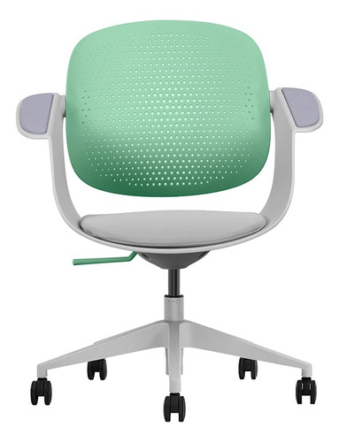 Silla Giratoria Ejecutiva Austin Colors Ligth Green Color Verde