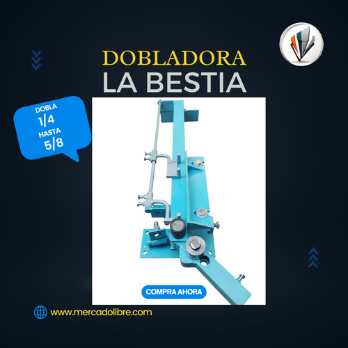 Dobladora Manual Imahi Para Tubos 1/4 A 5/8 La Bestia