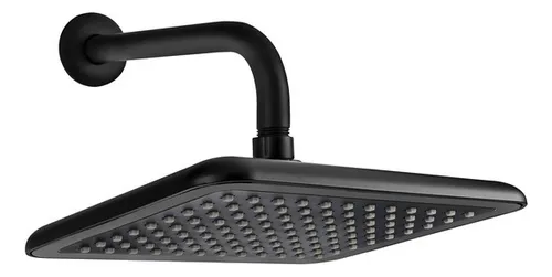 Regadera Ultra Ahorradora Con Brazo Corona Greta Mateblack