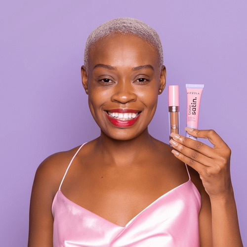 Base de maquiagem Vizzela Vegana Satin tom cor 16 - 30mL 30g