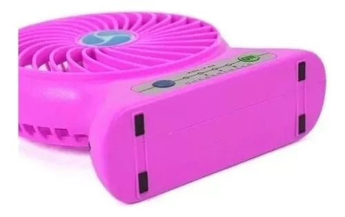 Ventilador Recargable 3 Velocidades Portatil Bolsillo 1594