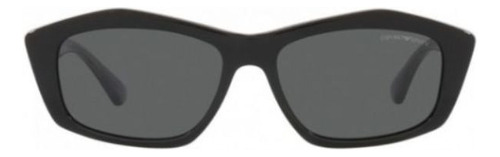 Gafas Emporio Armani Eyewear Negras Varilla Transparente Det