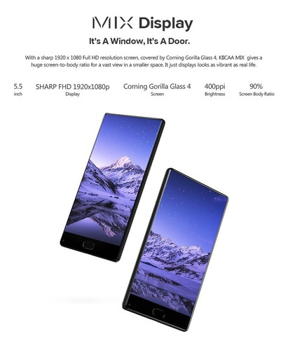 Smartphone Leagoo Kiicaa Mix 32gb + 3gb Ram