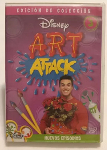 Art Attack Vol 3 Pelicula Dvd Original Sellada