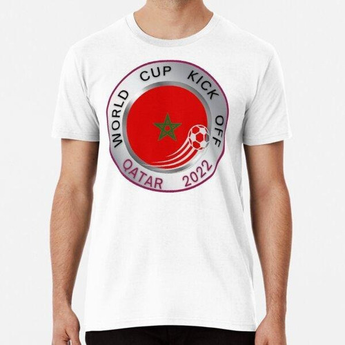 Remera Inicio De La Copa Del Mundo 2022 (marruecos) Algodon 