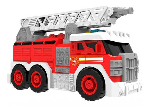 Imagen 6 de 6 de Camion De Bomberos Con Luces Y Sonido