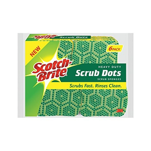 Scotch-brite Scrub Puntos De Servicio Pesado Exfoliante Espo