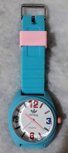 Relógios Feminino Analógico Pulseira Silicone Azul Ou Branco