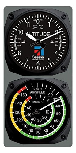 Trintec Cessna Aviacion Altimetro Reloj Altitud Y Velocidad