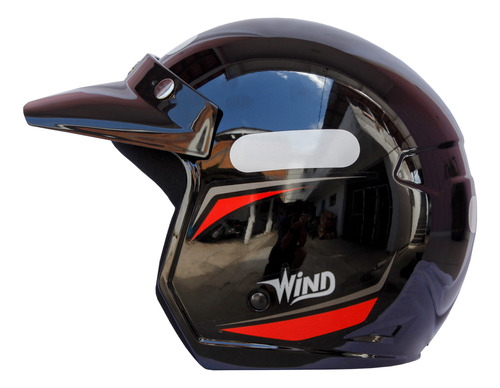 Capacete V2 New Concept Aberto Wind Taurus