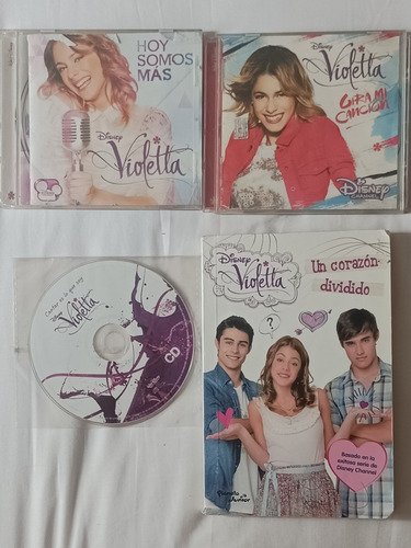 Pack Cds Y Mas De La Cantante Argentina Violetta Buen Estado