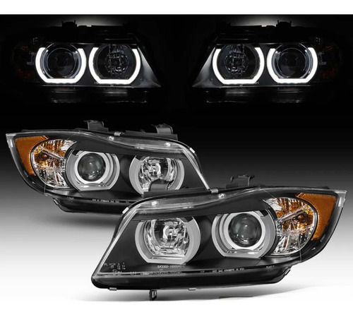 Faros Led 3d Bmw E90 325 328 330 Serie 3 2006 2007 2008 Hid