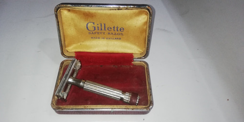 Maquina De Afeitar Antigua Gillette Inglesa 