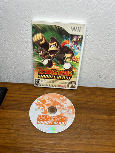 Donkey Kong Barrel Blast Wii Original (Usado)