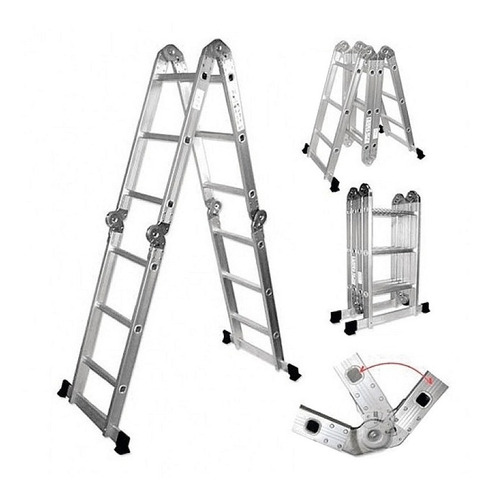 Escaleras De Aluminio 4*3 Y 4*5 Multifuncionales