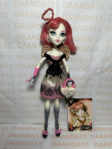 Monster High Cupido Muñeca Usada