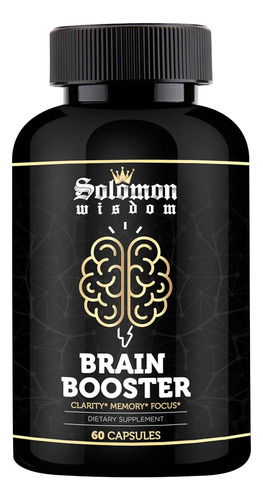 Solomon Wisdom Brain Booster - Suplemento Dietetico Nootropi