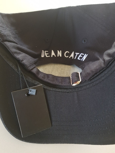 Dan Caten Baseball Cap Dsquared2 Gorra Nueva Original Negra