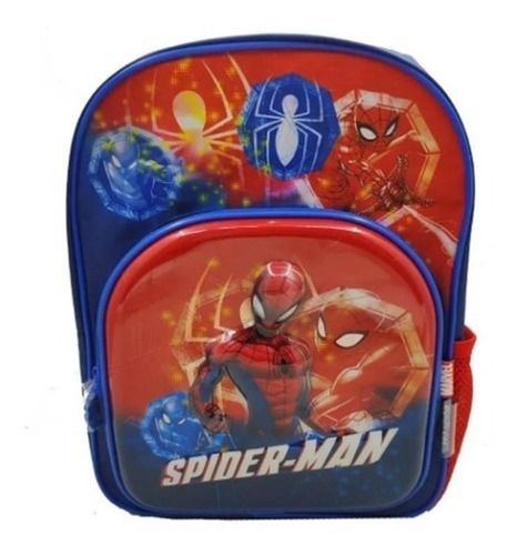 Mochila Escolar Espalda 12 Spiderman Wabro Original 