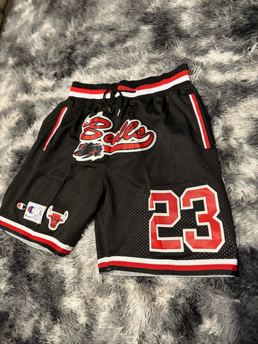 Short Nba Chicago Bulls Talle Xl Negro Xl