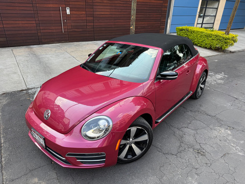 Hermoso Beetle 2017 Convertible #pink 1.8 Turbo Automatico